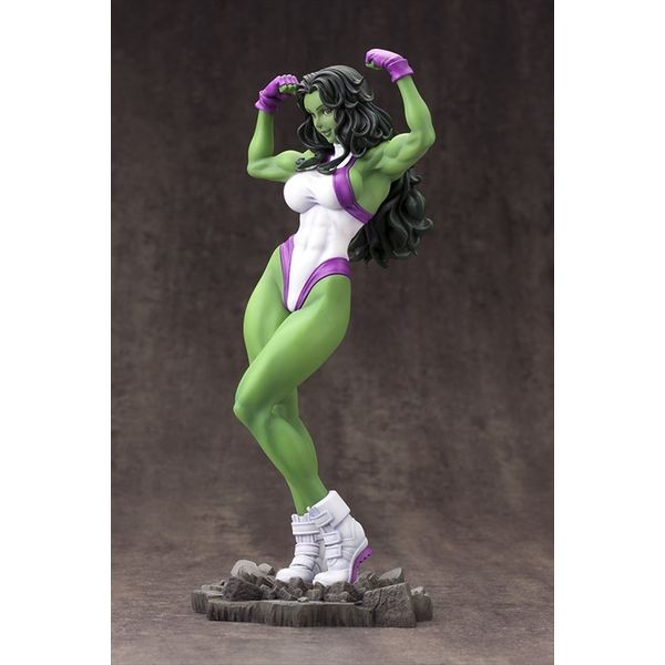 コトブキヤ マーベル美少女 シーハルク marvel シーハルクがコトブキヤの「MARVEL美少女」で立体化！ | 電撃
