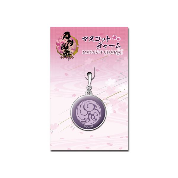 グッズ: 刀剣乱舞 マスコットチャーム（紋）02：歌仙兼定 【2015
