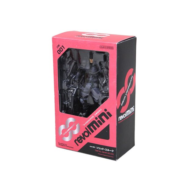 Revolmini RM-001 ソリッド・スネーク（メタルギア）未開封・極美品 リボルミニ rm001 ソリッド・スネーク マイクロヤマグチ／リボルミニ