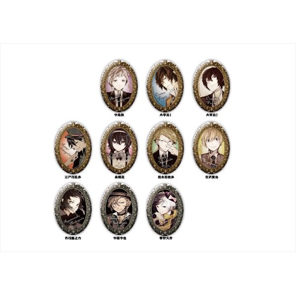 文豪ストレイドッグス トレーディングブローチ風 缶バッジ 中原中也 文豪ストレイドッグス トレーディングブローチ風 缶バッジ 中原中也