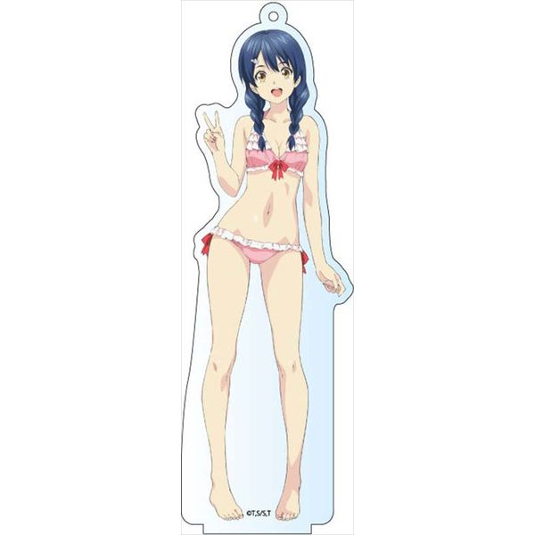 【美品】食戟のソーマ　デカアクリルスタンド　田所恵　水着 グッズ: 食戟のソーマ デカアクリルスタンド 田所恵 【2015年8月