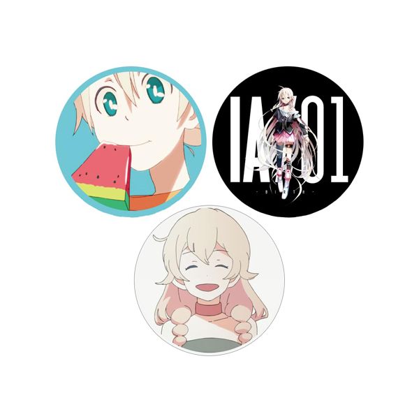 アパレル: IA PROJECT IAちゃん缶バッチセット: 1st PLACE｜キャラアニ.com