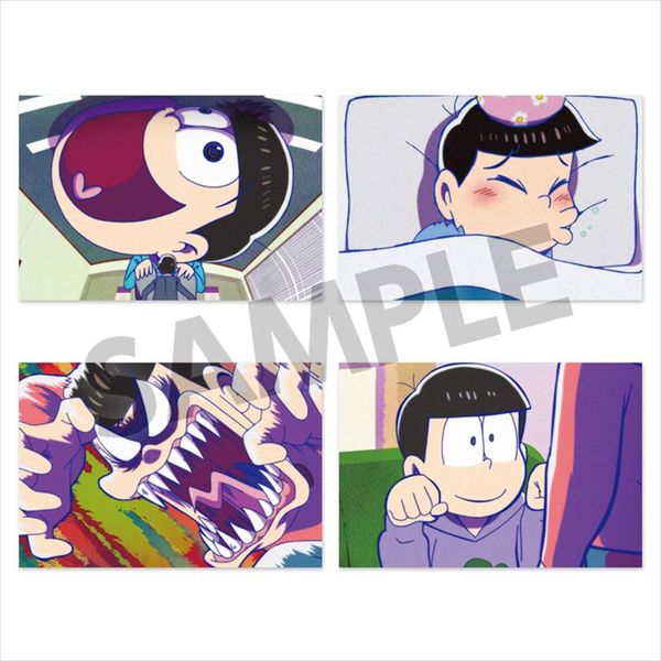 おそ松さん 不健全 ニート証明書ポストカード アニメガ特典 新品