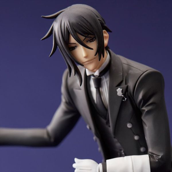 ☆A版 ウルフ付 セバスチャン 黒執事 フィギュア ガレージキット スタチュー ☆A版 ウルフ付 セバスチャン 黒執事 フィギュア ガレージキット