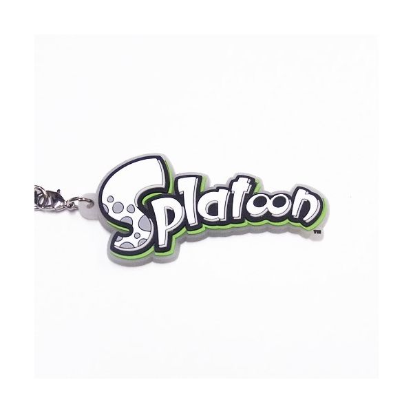 グッズ: スプラトゥーン イカす クリアラバーストラップ Splatoonロゴ
