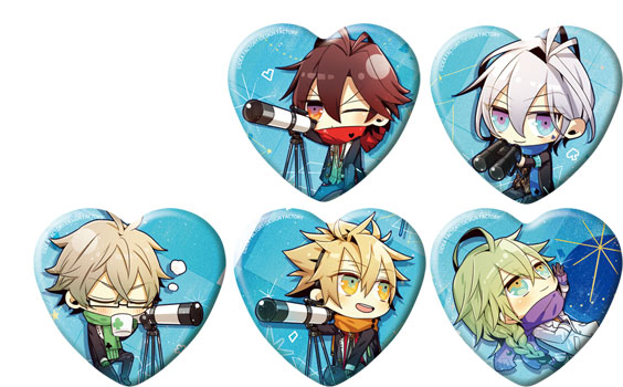 オバレク オトメイト 缶バッジ オトメイトパーティー モリィ ① OVER