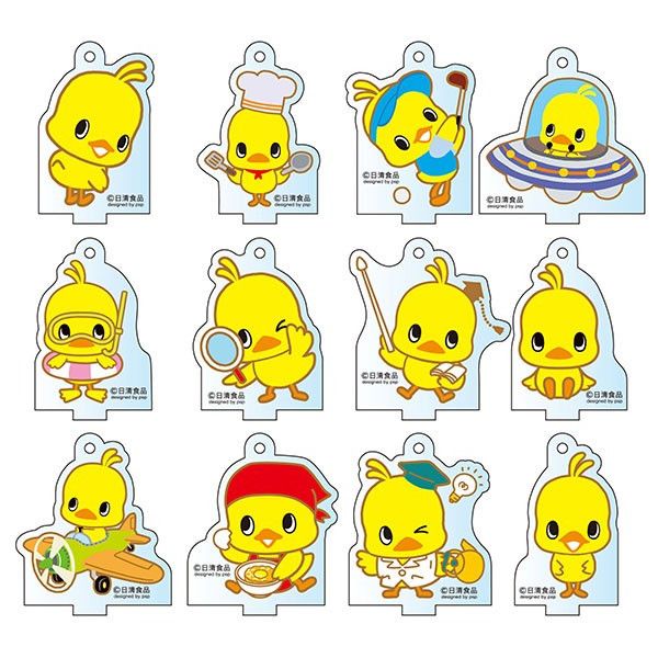 グッズ: チキンラーメン ひよこちゃん ミニキャラアクリル