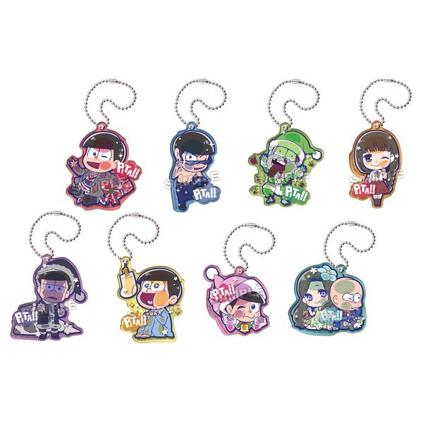グッズ: おそ松さん ぴた！でふぉめ メリークリス松アクリル