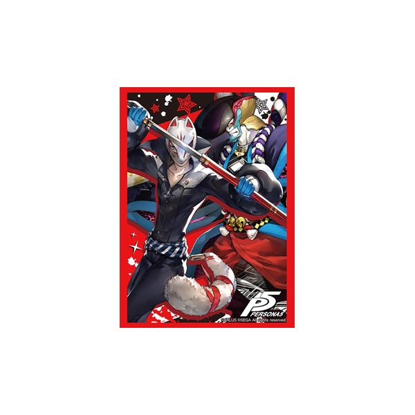 ペルソナ5 スリーブ　まとめ グッズ: ペルソナ5 ザ・ロイヤル ヴァイオレット ブシロード