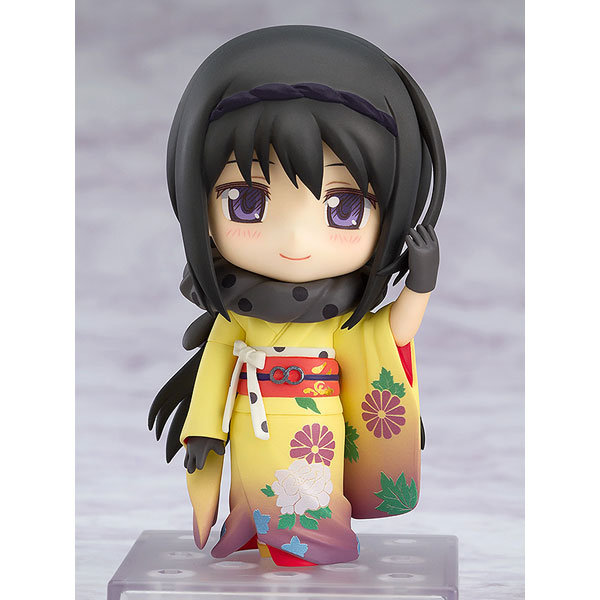 魔法少女まどか☆マギカ　暁美ほむら　ねんどろいど　晴着ver フィギュア: 劇場版 魔法少女まどか☆マギカ ねんどろいど 暁美