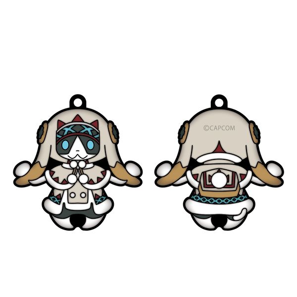 グッズ: モンスターハンターダブルクロス 両面立体ラバーマスコット