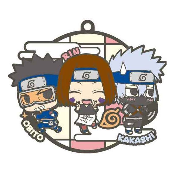 グッズ: NARUTO-ナルト- 疾風伝 ラバーマスコット バディコレ