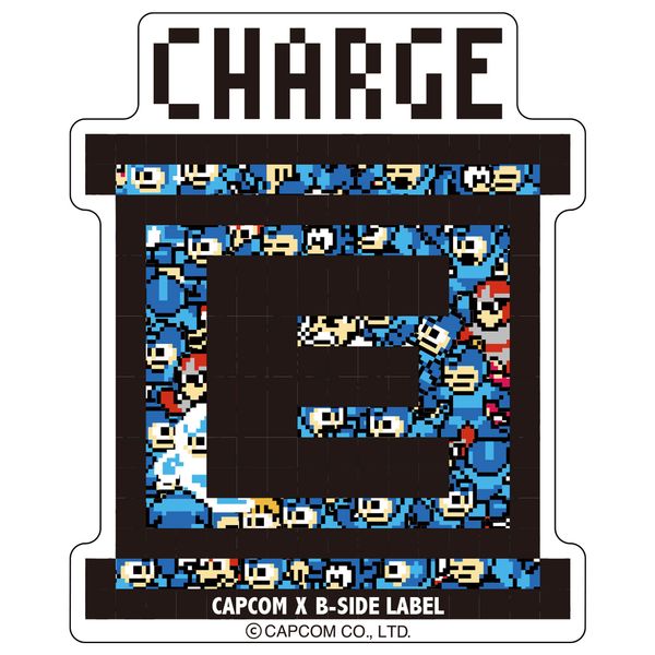 グッズ: ロックマン CAPCOM×B-SIDE LABELステッカー ドット