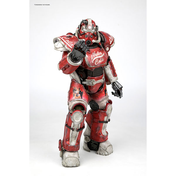 フィギュア: Fallout 4 (フォールアウト4) T-51 Power Armor - Nuka Cola Armor Pack (T-51  パワーアーマー - ヌカコーラ・アーマー・パック) 【2018年2月出荷予定分】: スリーゼロ｜キャラアニ.com