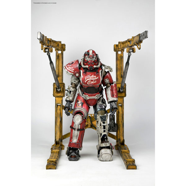 フィギュア: Fallout 4 (フォールアウト4) T-51 Power Armor - Nuka Cola Armor Pack (T-51  パワーアーマー - ヌカコーラ・アーマー・パック) 【2018年2月出荷予定分】: スリーゼロ｜キャラアニ.com