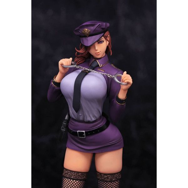 織田non 婦警 暁子 フィギュア 1/6スケール　一部パーツ欠品 Amazon | 淫乱ドS婦警 暁子 (あきこ) Designed by 織田non 1/6