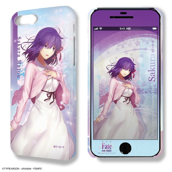  Fate/stay night[Heaven's Feel] fUWPbg iPhone 7 Plus/8 PlusP[XیV[g fUC01 ԋˍ A y2019N3oח\蕪z