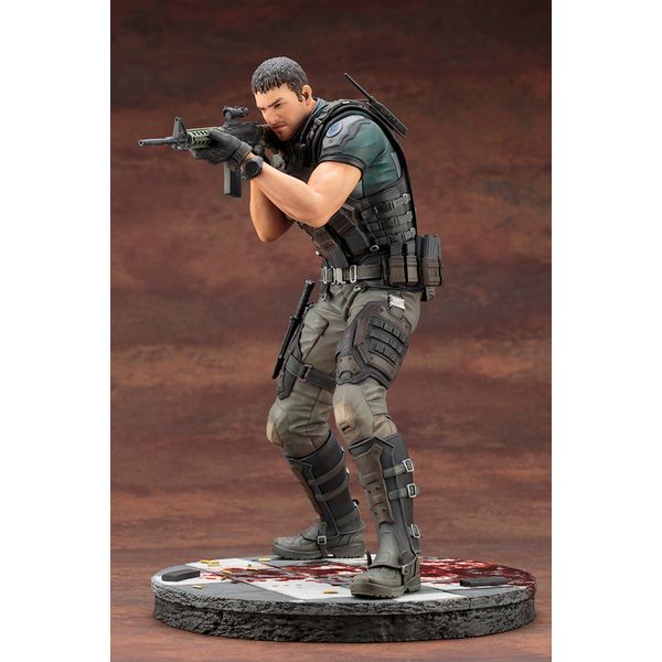KOTOBUKIYA　バイオハザード　ArtFX クリス　フィギュア ARTFX クリス・レッドフィールド リニューアルパッケージ(クリス