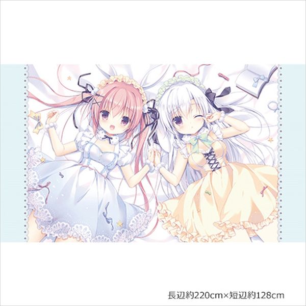 グッズ: 宮坂みゆ先生 シーツ りら＆りしぇ 【2018年4月出荷予定分