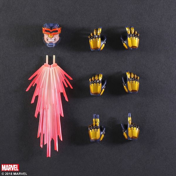 マーベルフィギュア　PLAY ARTS改 サイクロップス Amazon.co.jp: MARVEL COMICS VARIANT PLAY ARTS改