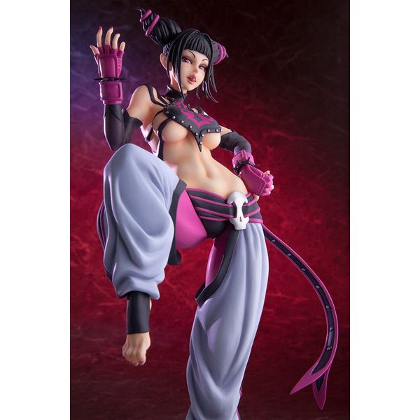 フィギュア: STREET FIGHTER 美少女スタチュー ジュリ 【2018年6月出荷予定分】: コトブキヤ｜キャラアニ.com