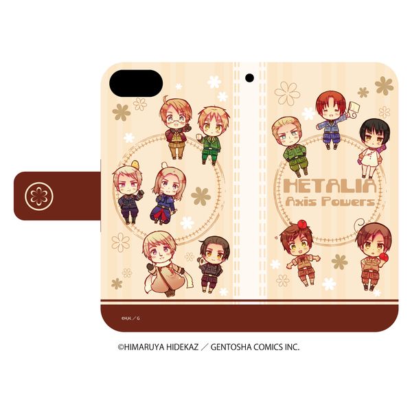 グッズ: ヘタリア Axis powers 手帳型スマホケース（iPhone6/6s