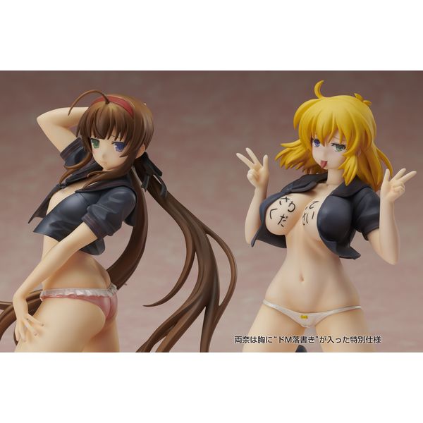 フィギュア: 閃乱カグラ NewWave Gバースト 極美Girls Slender Glamorous 両備×両奈 素肌セーラー服Ver.  フィギュアセット 【2018年8月出荷予定分】: プルーヴィー｜キャラアニ.com