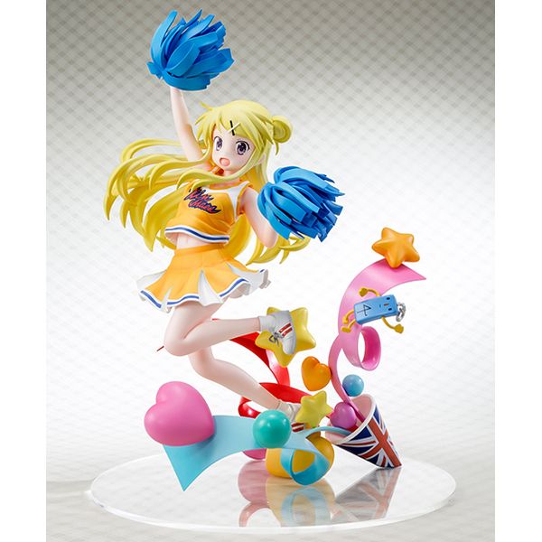 ♪『きんいろモザイク Pretty Days』 九条カレン ぽっぷんチアガールver.■＊同梱不可 Amazon | 1/7スケール塗装済み完成品 『きんいろモザイク Pretty