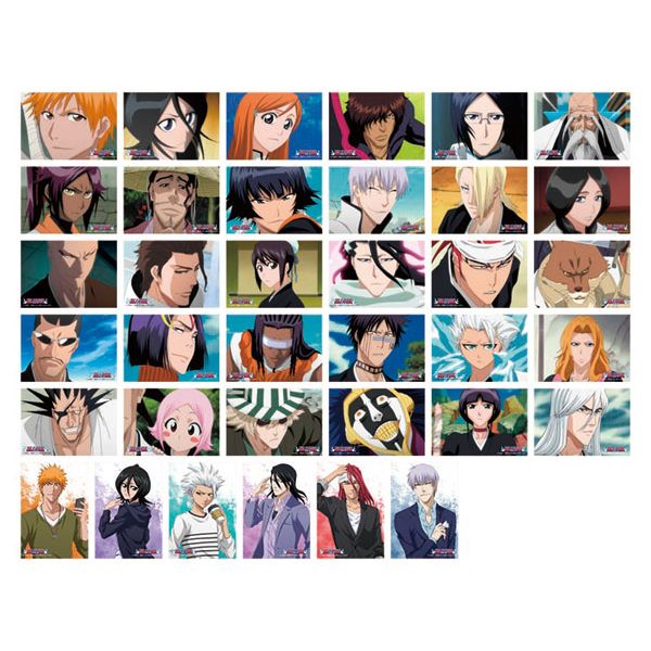 福袋安いいね半額ストア グッズ: BLEACH 【2018年7月 【1BOX】 生ブロマイドコレクション ヘアカラー