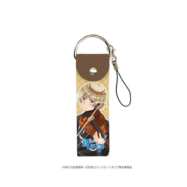 グッズ: ヘタリア The World Twinkle ビッグレザーストラップ 09