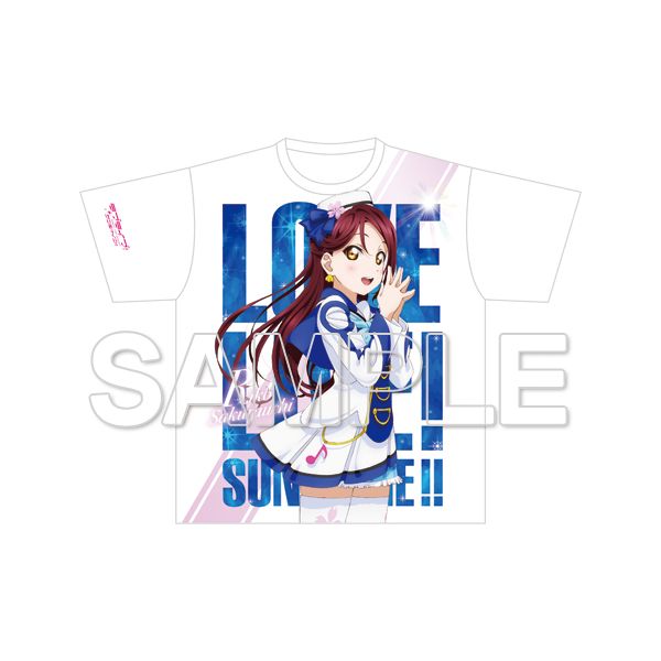 ラブライブ!サンシャイン!! 桜内梨子 未来の僕らは知ってるよ フルグラTシャツ アパレル: ラブライブ！サンシャイン!! フルグラフィックTシャツ