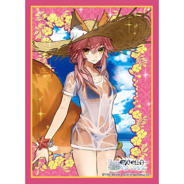 (未使用･未開封品)　ブロッコリーキャラクタースリーブ Fate/EXTELLA LINK「玉藻の前」ビーチフラワーVer. bt0tq1u グッズ: Fate/EXTELLA LINK ブロッコリーキャラクタースリーブ