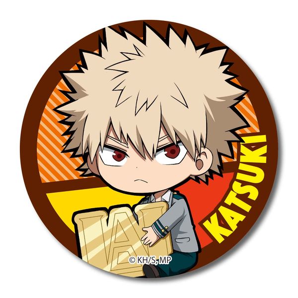 アパレル: 僕のヒーローアカデミア ぎゅぎゅっと缶バッチ 制服ver. 爆