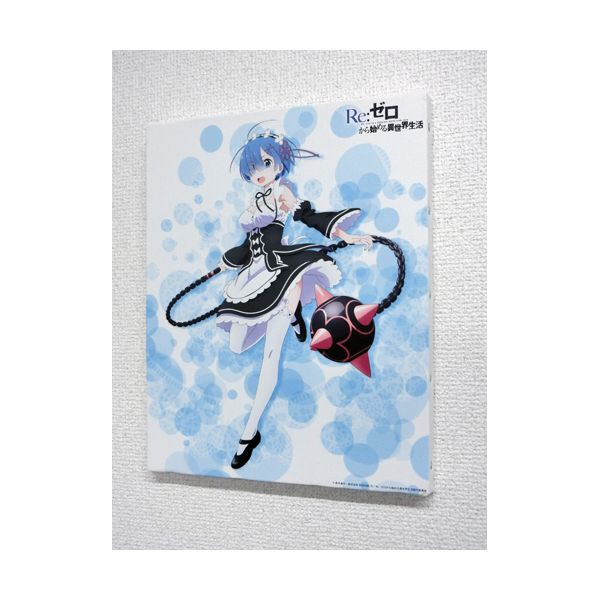 【新品】Re:ゼロから始める異世界生活 キャンバスアート キャラアニ特典 新品】Re:ゼロから始める異世界生活 キャンバスアート