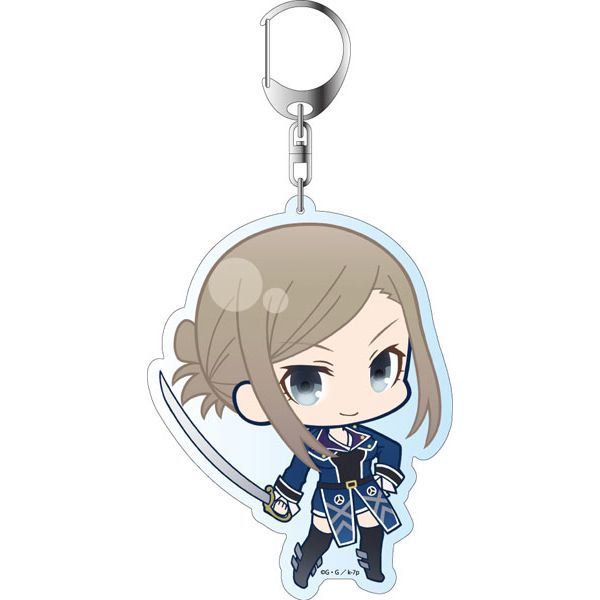④ K SEVEN STORIES アクリルチャーム グッズ: K SEVEN STORIES デカキーホルダー ぷにキャラ 淡島世理