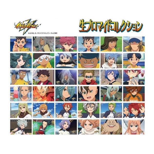 グッズ: イナズマイレブン 生ブロマイドコレクション 【1BOX