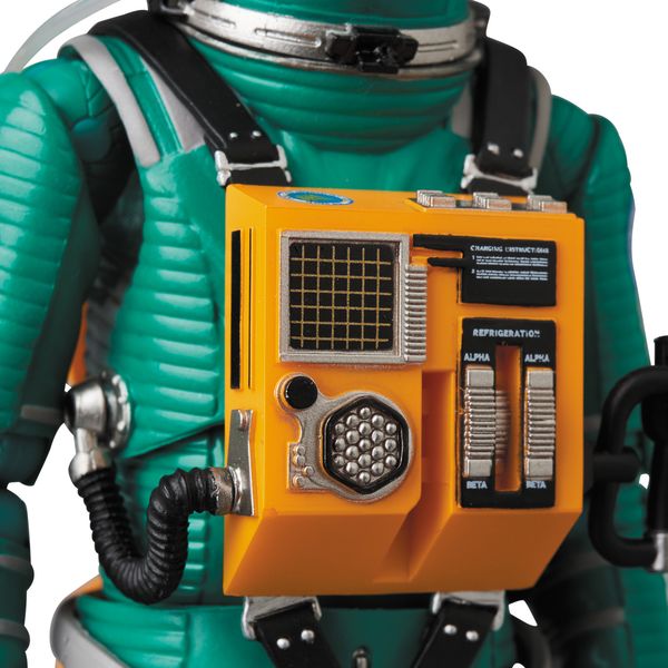 メディコムトイ MAFEX 2001年宇宙の旅 スペーススーツ グリーンVer. Amazon | 2001年宇宙の旅 アクションフィギュア MAFEX SPACE