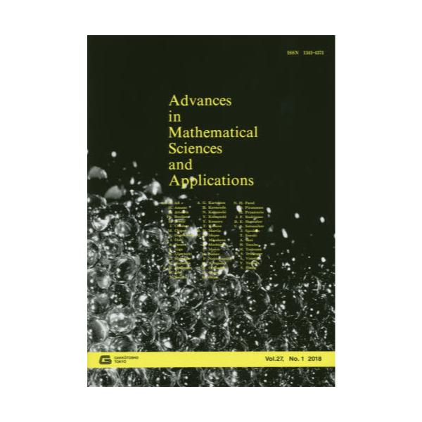 Advances@in@Mathematical@Sciences@and@Applications@VolD27CNoD1i2018j
