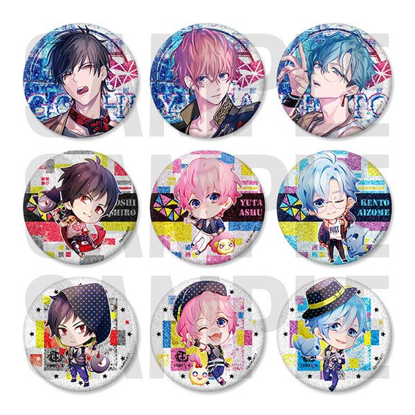 グッズ: B-PROJECT トレーディング缶バッジ THRIVE LIVE ver. 10個