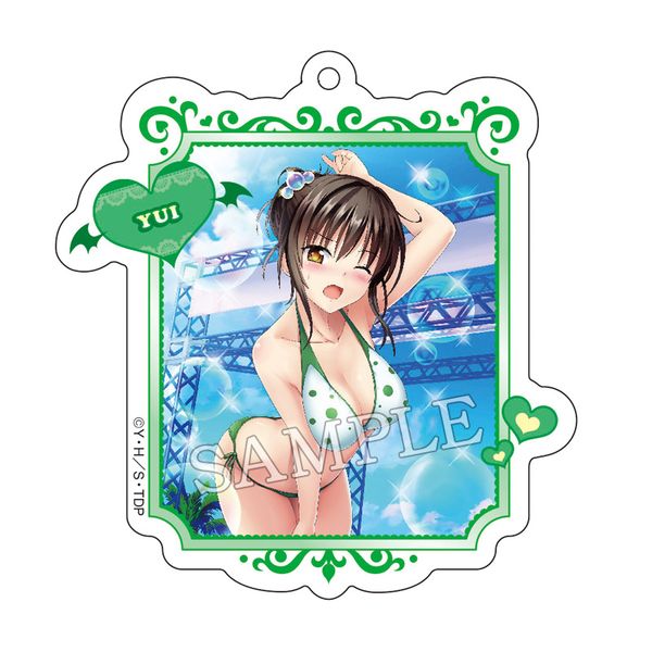ToLOVEるダークネス 古手川唯 アクリルキーホルダー 4種セット グッズ: To LOVEる -とらぶる- ダークネス アクリルキーホルダー