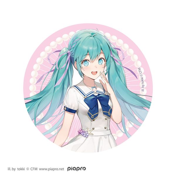 初音ミク BIG缶バッジ（人魚姫）02 恋する乙女 イラスト tokki 新品