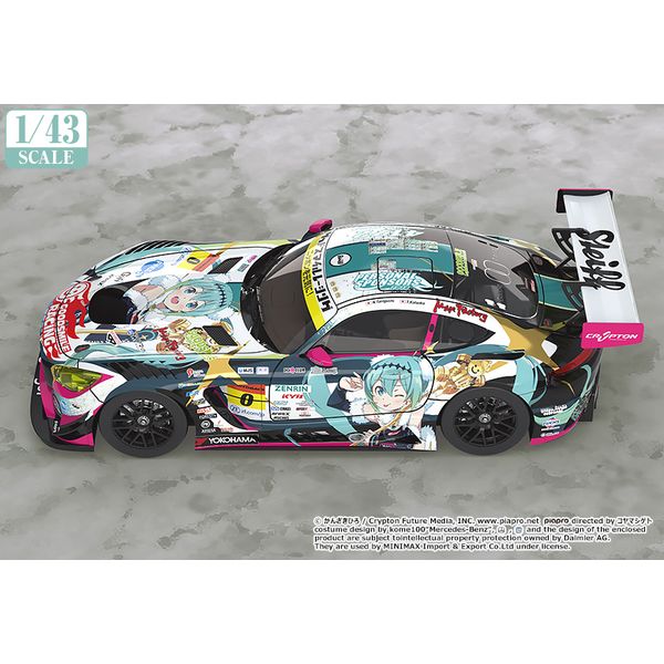 1/43 グッドスマイル 初音ミク AMG 2018 1/43 グッドスマイル 初音ミク AMG 2018最終戦ver.