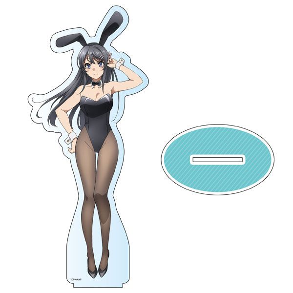 小物(キャラクター)　桜島麻衣(バニーver.) デカアクリルスタンド 「青春ブタ野郎はバニーガール先輩の夢を見ない」 グッズ: 青春ブタ野郎はバニーガール先輩の夢を見ない デカ