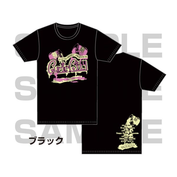 グッズ: 鈴木このみ 5th Live Tour CurioCityTシャツA ブラック M