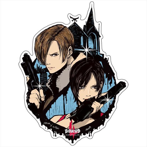 グッズ: バイオハザード CAPCOM×B-SIDE LABELステッカー