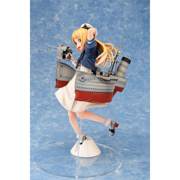 新品 艦隊これくしょん 駆逐艦 ジャーヴィス フィギュア Lukcy Jervis! 」、「艦これ」より「ジャーヴィス」のフィギュア