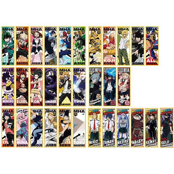 グッズ: 僕のヒーローアカデミア ロングステッカーガム2 【1BOX