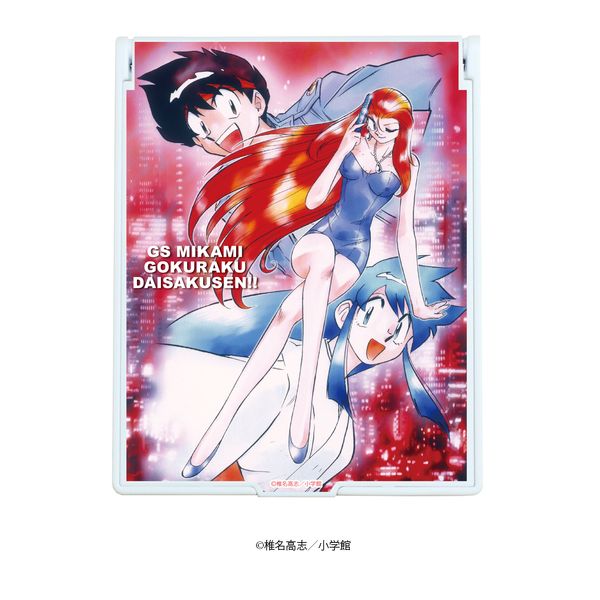 【GS美神 極楽大作戦!!】美神令子 トレーディングメタリック缶バッジ ② GS美神 極楽大作戦!! トレーディングアクリルミニフィギュア (7