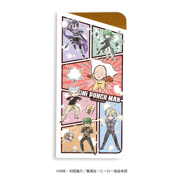 グッズ: ワンパンマン キャラグラスケース 01 コマ割りデザイン