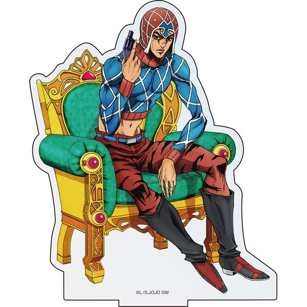 グッズ: ジョジョの奇妙な冒険 黄金の風 描き下ろしBIGアクリル